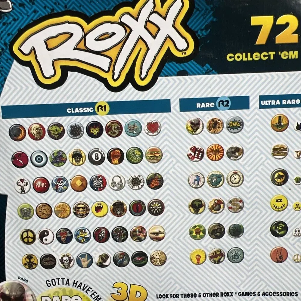 5 ROXX POWER PAXX 4 ROXX INCLUDING 1 RARE IN EACH PACK plus 44 extra and cards